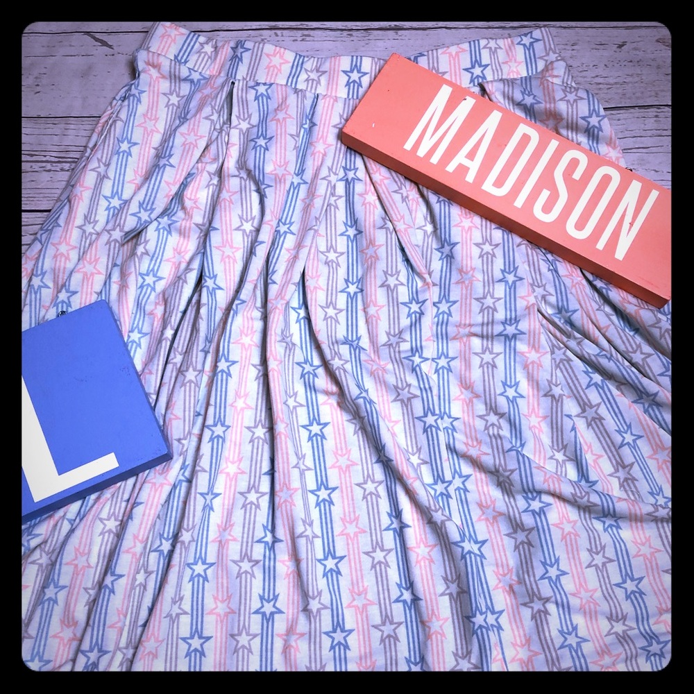 LuLaRoe Madison skirt NWT